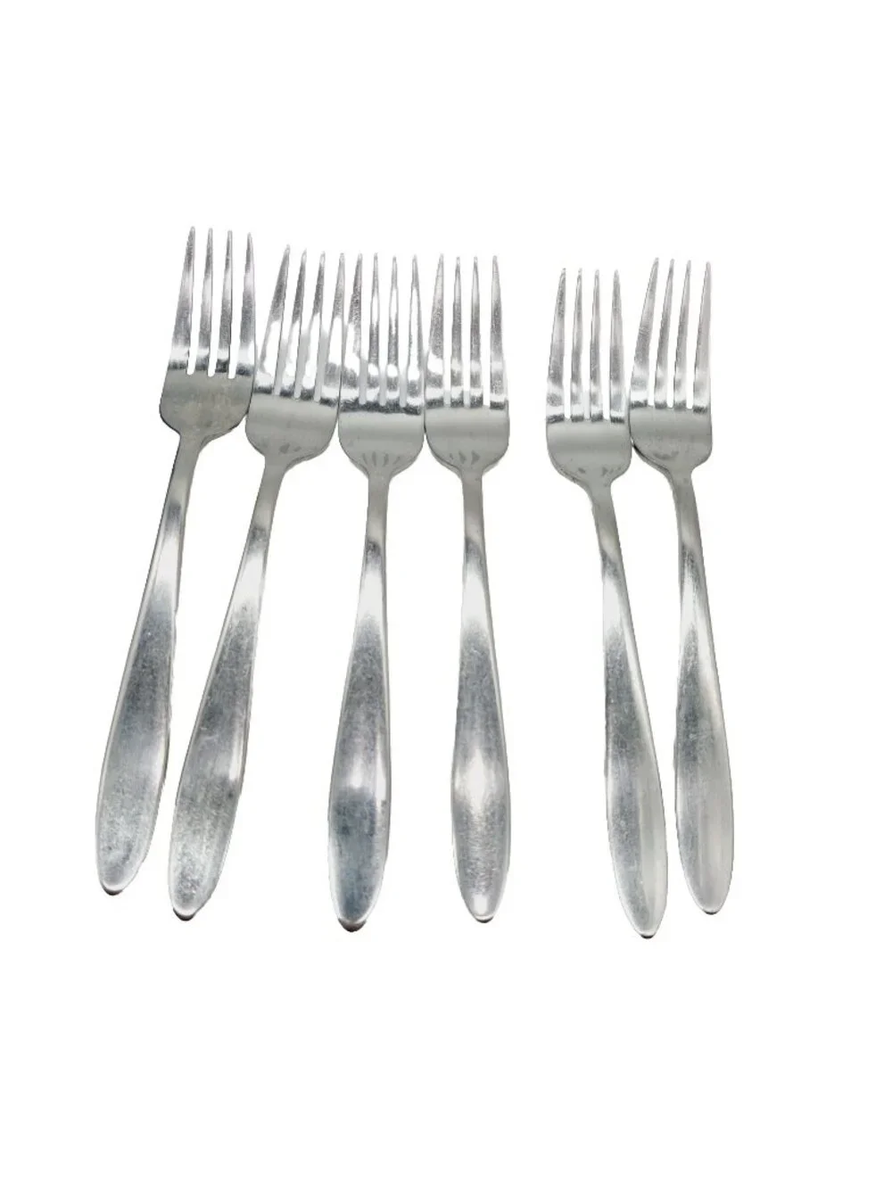 Oneida Stainless Steel Mooncrest Flatware Dinner Forks 8